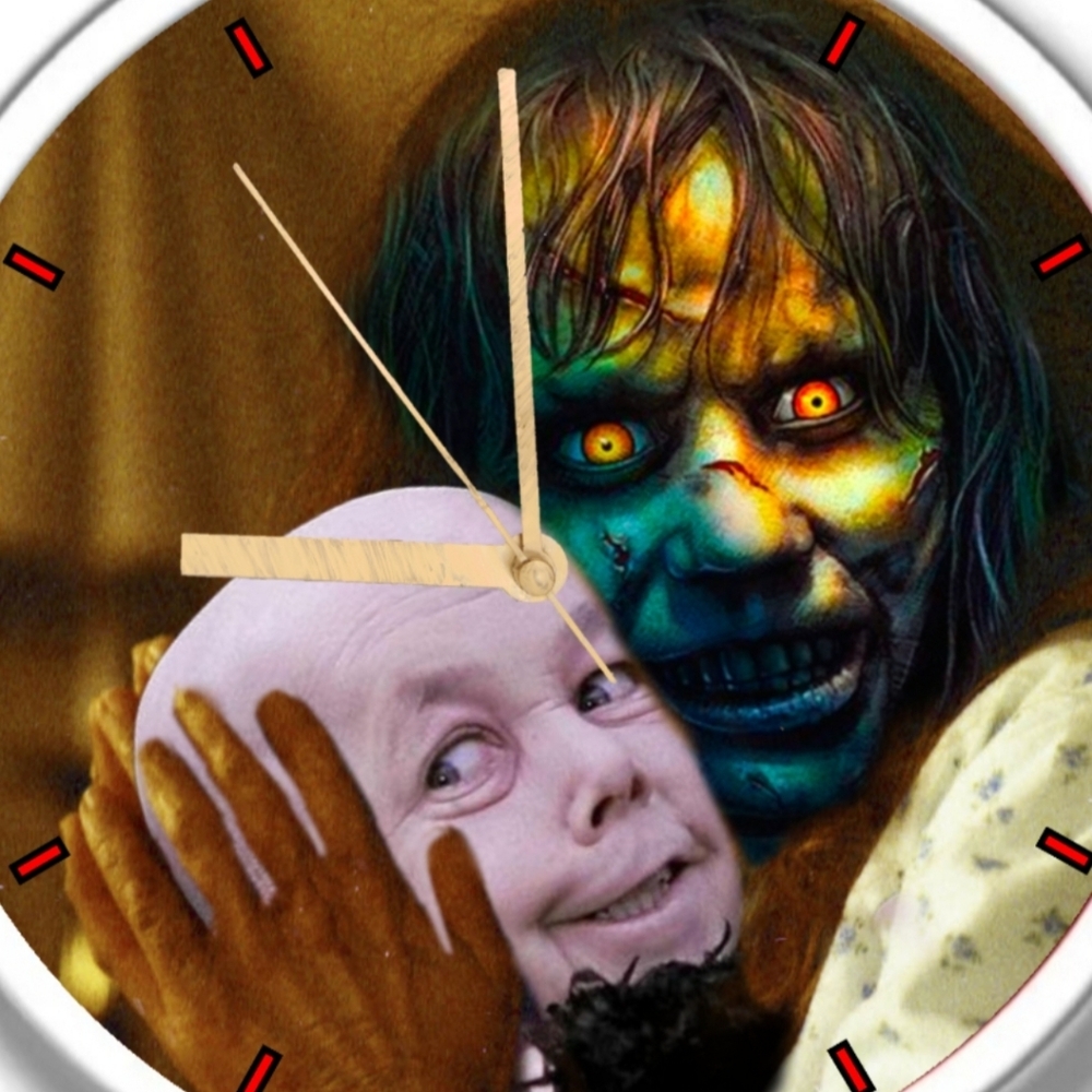 The Exorcist clock